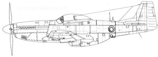 Р-51 Mustang – техническое описание и боевое применение