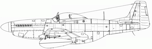 Р-51 Mustang – техническое описание и боевое применение