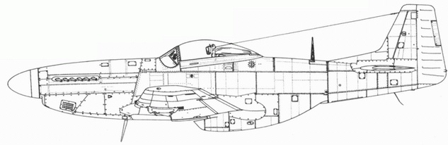 Р-51 Mustang – техническое описание и боевое применение