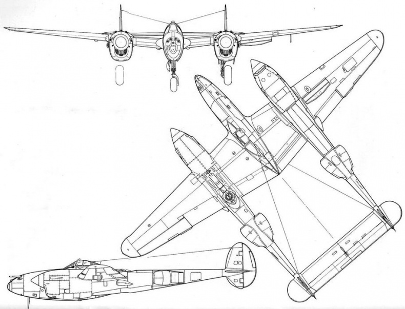 Р-38 Lightning Фотоархив