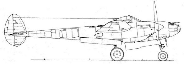 Р-38 Lightning Фотоархив