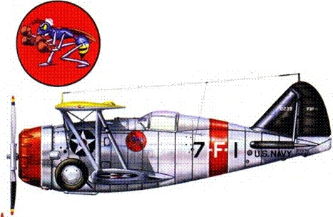 Морская авиация США. Камуфляж и обозначения 1938-1945