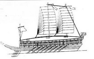 Боевые корабли Японии и Кореи, 612–1639 гг.