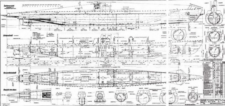Германские субмарины Тип IXC крупным планом