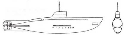 Германские субмарины Тип XVII Крупным планом