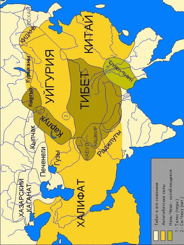 Древние тюрки. История образования и расцвета Великого тюркского каганата (VI-VIII вв. н.э.)