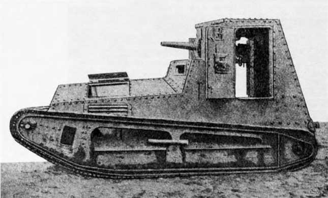 Первые германские танки. "Тевтонский ответ"