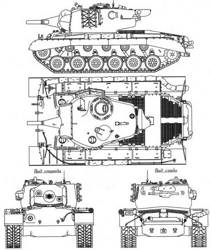 От «Першинга» до «Паттона». Средние танки М26, М46 и М47