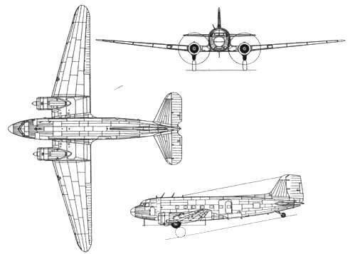 Военно-транспортные самолеты, 1939-1945