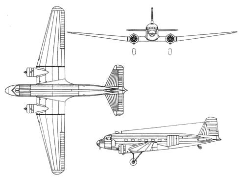 Военно-транспортные самолеты, 1939-1945