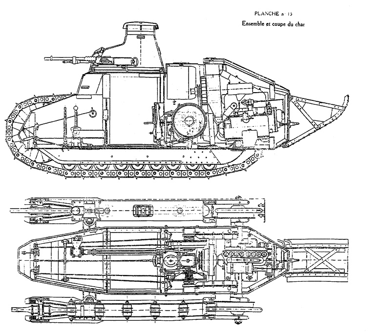 Танк №1 "Рено ФТ-17". Первый, легендарный