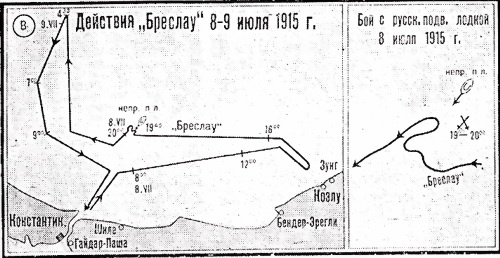 Операции германо-турецких сил в 1914-1918 гг.