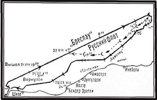 Операции германо-турецких сил в 1914-1918 гг.