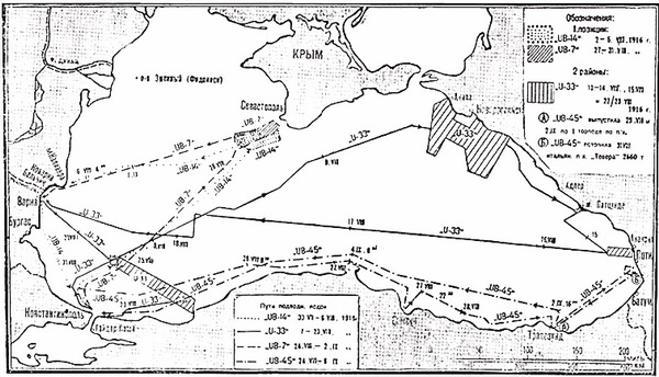 Операции германо-турецких сил в 1914-1918 гг.