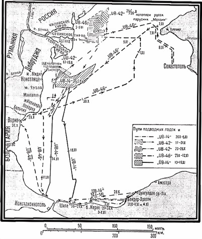 Операции германо-турецких сил в 1914-1918 гг.