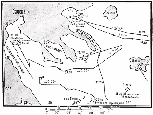 Операции германо-турецких сил в 1914-1918 гг.