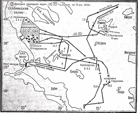 Операции германо-турецких сил в 1914-1918 гг.