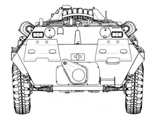 Отечественные колесные бронетранспортеры БТР-60, БТР-70, БТР-80
