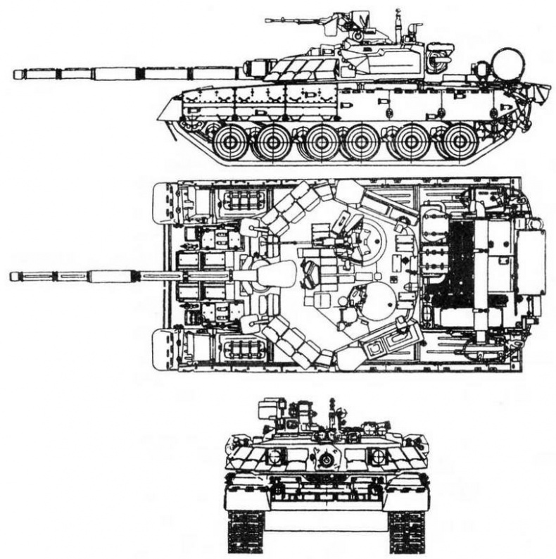 Средние и основные танки зарубежных стран, 1945–2000. Часть 2