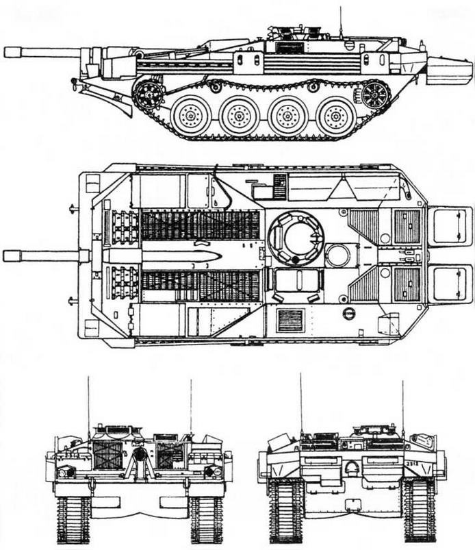 Средние и основные танки зарубежных стран, 1945–2000. Часть 2