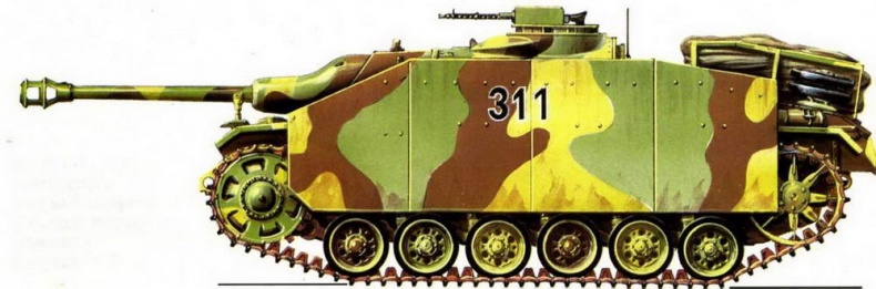 Штурмовое орудие Stug III