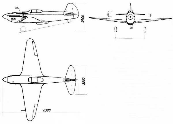 Як-3. Истребитель «Победа»