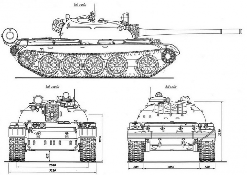 Средний танк Т-55 (объект 155)