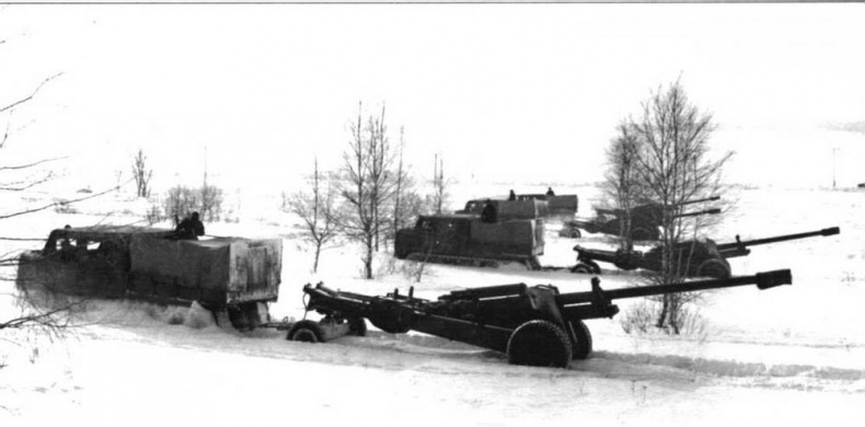 Артиллерийские тягачи Советской Армии