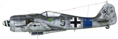 Фокке-Вульф Fw 190, 1936-1945