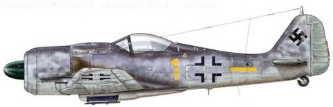 Фокке-Вульф Fw 190, 1936-1945