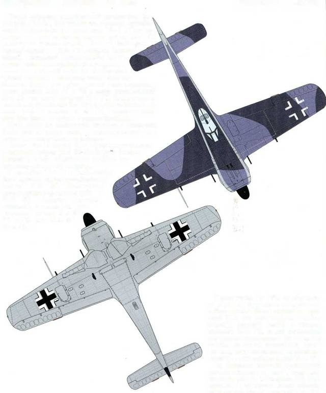 Фокке-Вульф Fw 190, 1936-1945