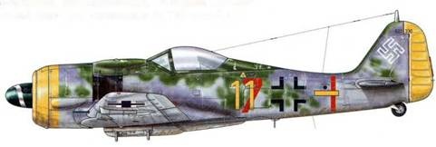 Фокке-Вульф Fw 190, 1936-1945