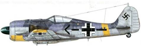 Фокке-Вульф Fw 190, 1936-1945