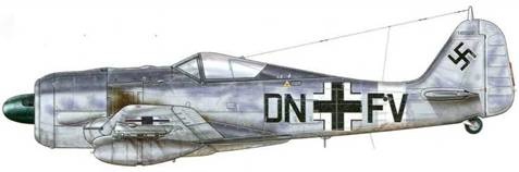 Фокке-Вульф Fw 190, 1936-1945