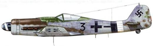 Фокке-Вульф Fw 190, 1936-1945