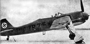 Фокке-Вульф Fw 190, 1936-1945