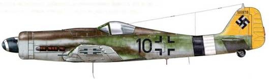 Фокке-Вульф Fw 190, 1936-1945