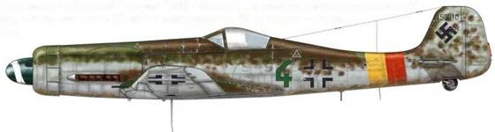 Фокке-Вульф Fw 190, 1936-1945