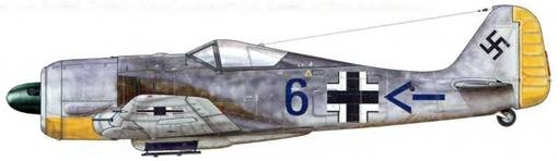 Фокке-Вульф Fw 190, 1936-1945