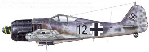 Фокке-Вульф Fw 190, 1936-1945