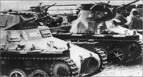 Танки Блицкрига Pz.I и Pz.II