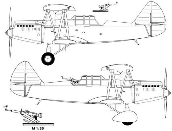 Самолеты-разведчики Р-5 и P-Z