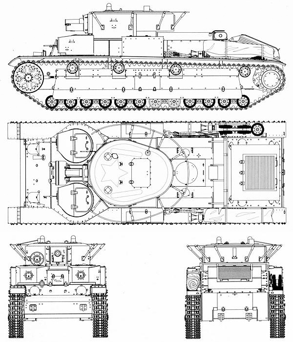 Средний танк Т-28. Трёхглавый монстр Сталина