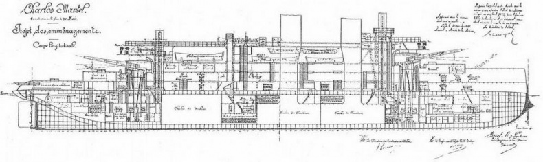 Образцовые броненосцы франции. Часть III. “Шарль Мартель”