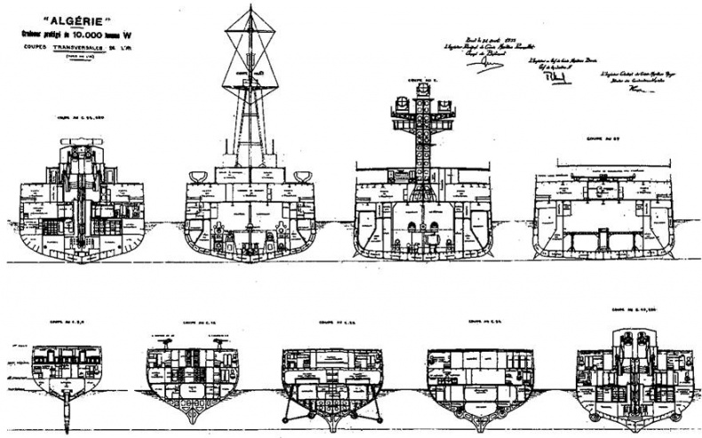 Тяжелый крейсер “Алжир&quot; (1930-1942)