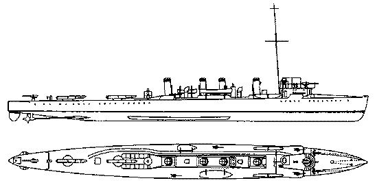 Эскадренные миноносцы и миноносцы Японии (1879-1945 гг.)