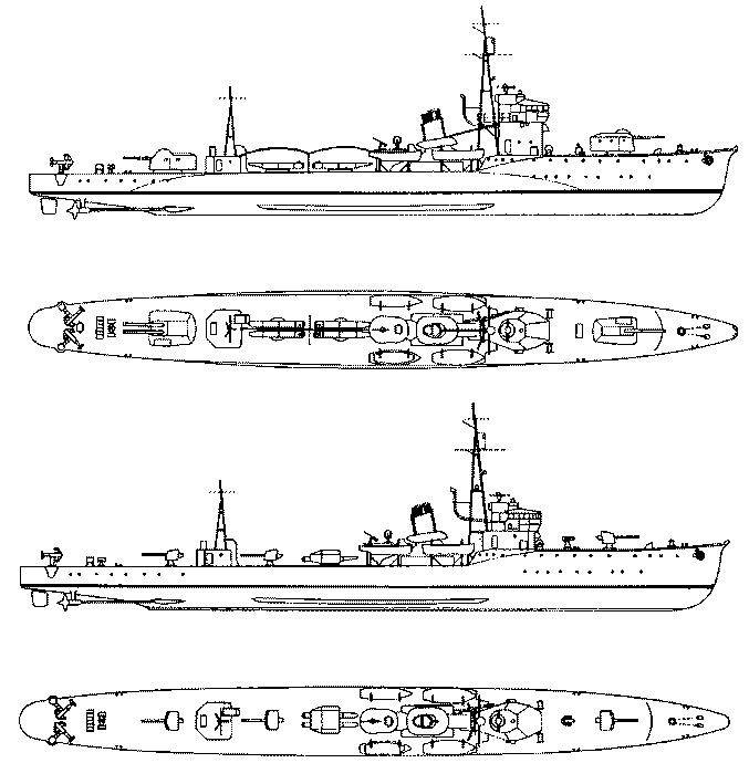 Эскадренные миноносцы и миноносцы Японии (1879-1945 гг.)