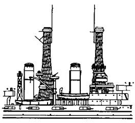 Линейные корабли Соединенных Штатов Америки. Часть I. Линкоры типов “South Carolina”, “Delaware”, “Florida” и “Wyoming”.