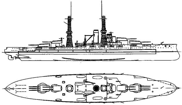 Линейные корабли Соединенных Штатов Америки. Часть II. Линкоры типов “New York”, “Oklahoma” и “Pennsylvania”