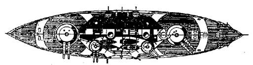 Броненосцы Соединенных Штатов Америки &quot;Мэн&quot;, &quot;Техас&quot;, &quot;Индиана&quot;, &quot;Массачусетс&quot;, &quot;Орегон&quot; и &quot;Айова&quot;